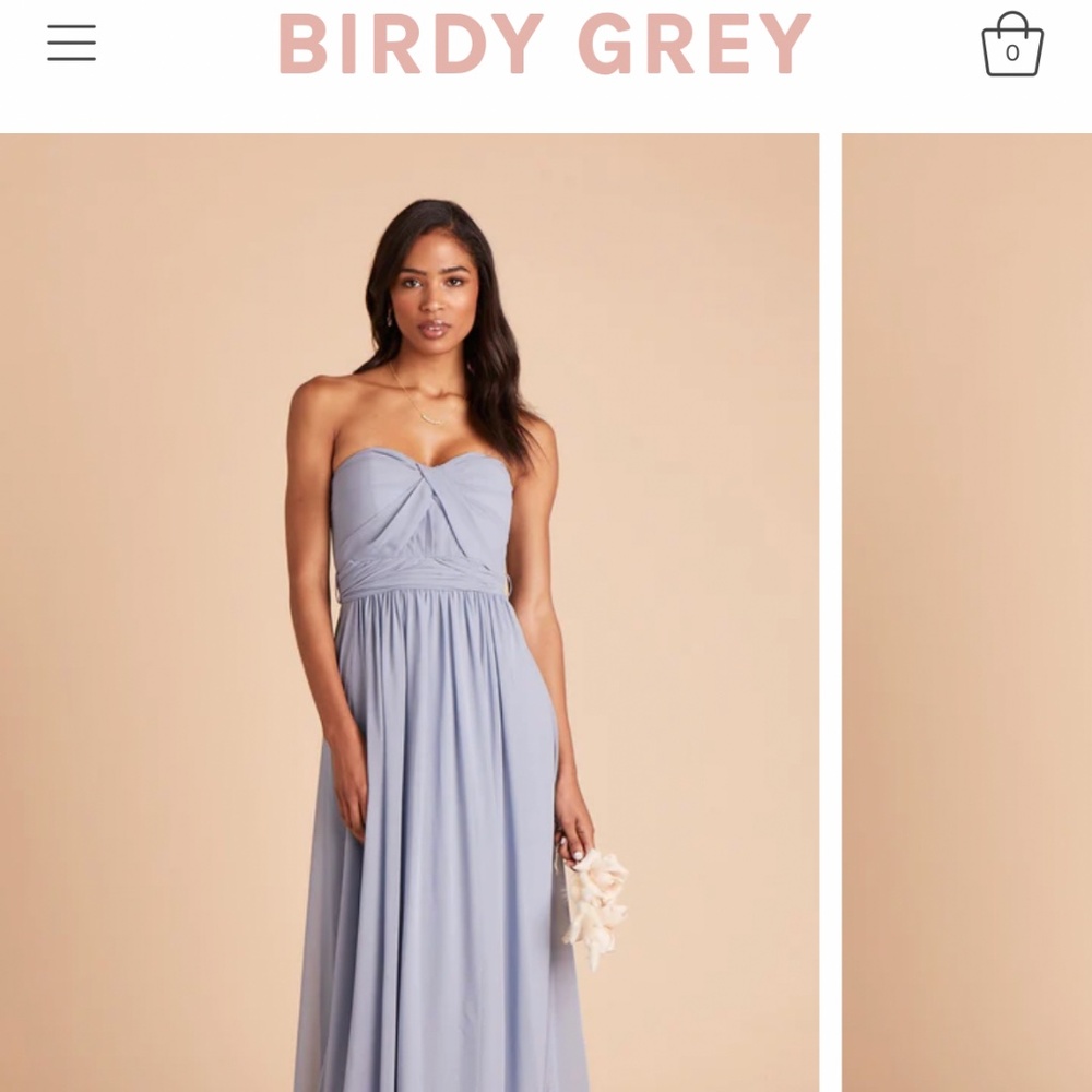 Birdy Gray Bridesmaid convertible dress dusty blue